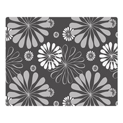 Floral Pattern Floral Background Double Sided Flano Blanket (large)  by Celenk