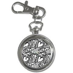 Seamless Tile Background Abstract Key Chain Watches