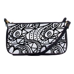 Seamless Tile Background Abstract Shoulder Clutch Bags by Celenk