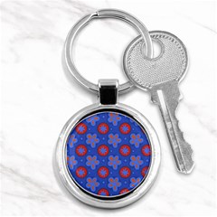 Seamless Tile Repeat Pattern Key Chains (round)  by Celenk