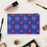 Seamless Tile Repeat Pattern Cosmetic Bag (Medium)  Back