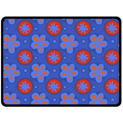 Seamless Tile Repeat Pattern Fleece Blanket (large)  by Celenk