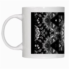 Mandala Calming Coloring Page White Mugs by Celenk