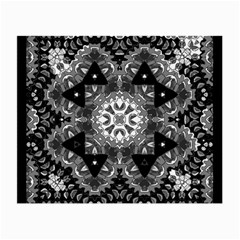 Mandala Calming Coloring Page Small Glasses Cloth by Celenk