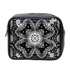 Mandala Calming Coloring Page Mini Toiletries Bag 2-side by Celenk