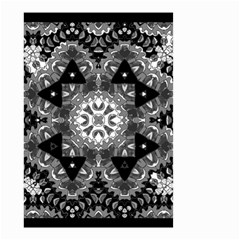 Mandala Calming Coloring Page Small Garden Flag (two Sides) by Celenk