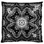 Mandala Calming Coloring Page Standard Flano Cushion Case (One Side) Front