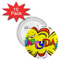 Happy Happiness Child Smile Joy 1 75  Buttons (10 Pack) by Celenk