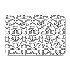 Pattern Design Pretty Cool Art Small Doormat  by Celenk