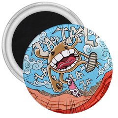 Illustration Characters Comics Draw 3  Magnets by Celenk