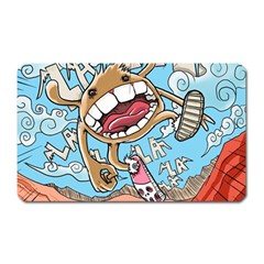 Illustration Characters Comics Draw Magnet (rectangular) by Celenk