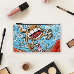 Illustration Characters Comics Draw Cosmetic Bag (small)  by Celenk