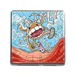 Illustration Characters Comics Draw Memory Card Reader (square) by Celenk