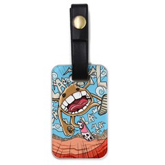 Illustration Characters Comics Draw Luggage Tags (one Side)  by Celenk