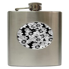 Mandala Calming Coloring Page Hip Flask (6 Oz) by Celenk