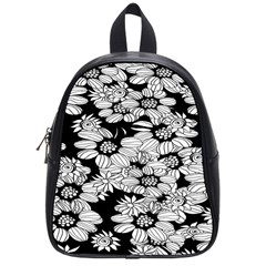 Mandala Calming Coloring Page School Bag (small) by Celenk