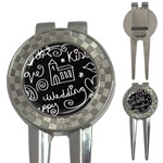 Wedding Chalkboard Icons Set 3-in-1 Golf Divots Front