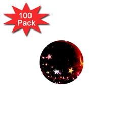 Circle Lines Wave Star Abstract 1  Mini Buttons (100 pack) 