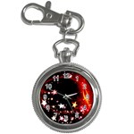 Circle Lines Wave Star Abstract Key Chain Watches Front