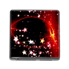 Circle Lines Wave Star Abstract Memory Card Reader (Square)