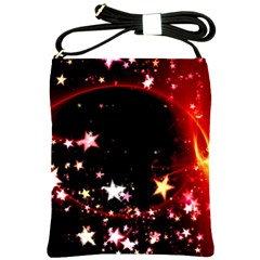 Circle Lines Wave Star Abstract Shoulder Sling Bags