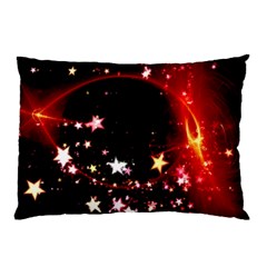 Circle Lines Wave Star Abstract Pillow Case (two Sides) by Celenk