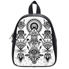 Ancient Parade Ancient Civilization School Bag (small) by Celenk