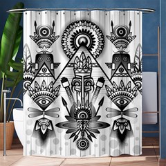 Ancient Parade Ancient Civilization Shower Curtain 60  X 72  (medium)  by Celenk