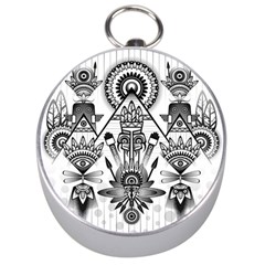 Ancient Parade Ancient Civilization Silver Compasses by Celenk