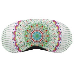 Flower Abstract Floral Sleeping Masks by Celenk