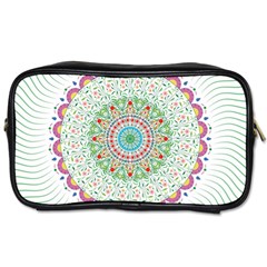 Flower Abstract Floral Toiletries Bags by Celenk