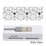 Pattern Zentangle Handdrawn Design Memory Card Reader (Stick)  Front