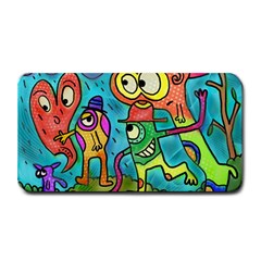 Painting Painted Ink Cartoon Medium Bar Mats by Celenk