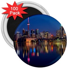 Buildings Can Cn Tower Canada 3  Magnets (100 Pack) by Celenk