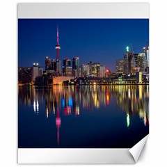 Buildings Can Cn Tower Canada Canvas 16  X 20   by Celenk