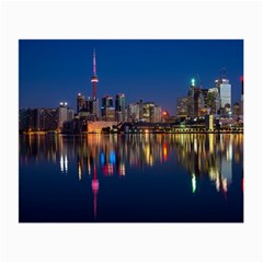 Buildings Can Cn Tower Canada Small Glasses Cloth (2-side) by Celenk