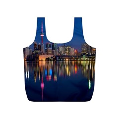 Buildings Can Cn Tower Canada Full Print Recycle Bags (s)  by Celenk