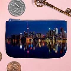 Buildings Can Cn Tower Canada Large Coin Purse by Celenk