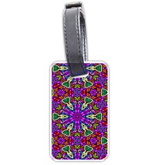 Seamless Tileable Pattern Design Luggage Tags (one Side)  by Celenk