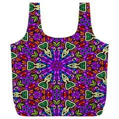 Seamless Tileable Pattern Design Full Print Recycle Bags (l)  by Celenk