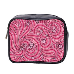 Pattern Doodle Design Drawing Mini Toiletries Bag 2-side by Celenk