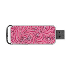 Pattern Doodle Design Drawing Portable Usb Flash (two Sides) by Celenk