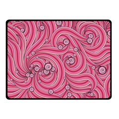 Pattern Doodle Design Drawing Double Sided Fleece Blanket (small)  by Celenk