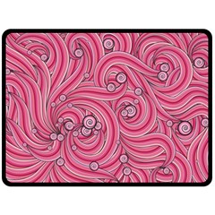 Pattern Doodle Design Drawing Double Sided Fleece Blanket (large)  by Celenk