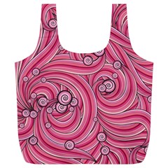 Pattern Doodle Design Drawing Full Print Recycle Bags (l)  by Celenk