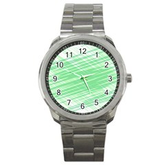 Dirty Dirt Structure Texture Sport Metal Watch by Celenk