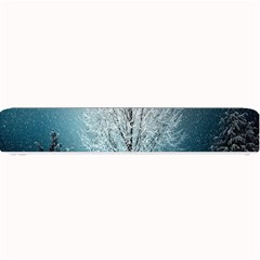 Winter Wintry Snow Snow Landscape Small Bar Mats by Celenk