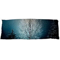 Winter Wintry Snow Snow Landscape Body Pillow Case (dakimakura) by Celenk