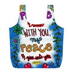 Christian Christianity Religion Full Print Recycle Bags (l)  by Celenk