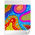 Abstract Pattern Painting Shapes Canvas 36  x 48   35.26 x46.15  Canvas - 1